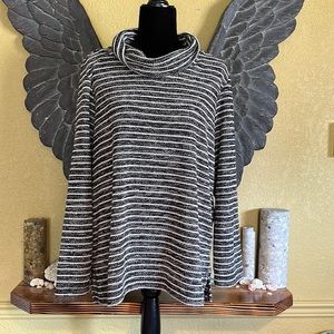 Karen Scott Sport Cowl Neck Sweater